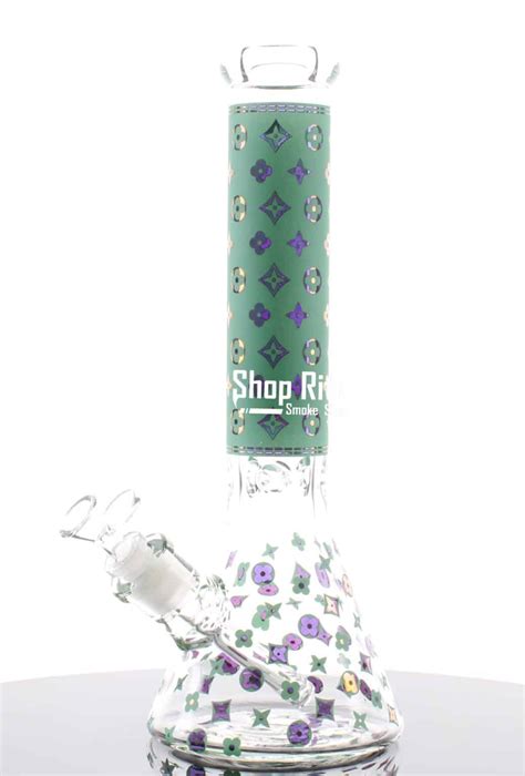 Buy Now Louis Vuitton Themed bong Green at 